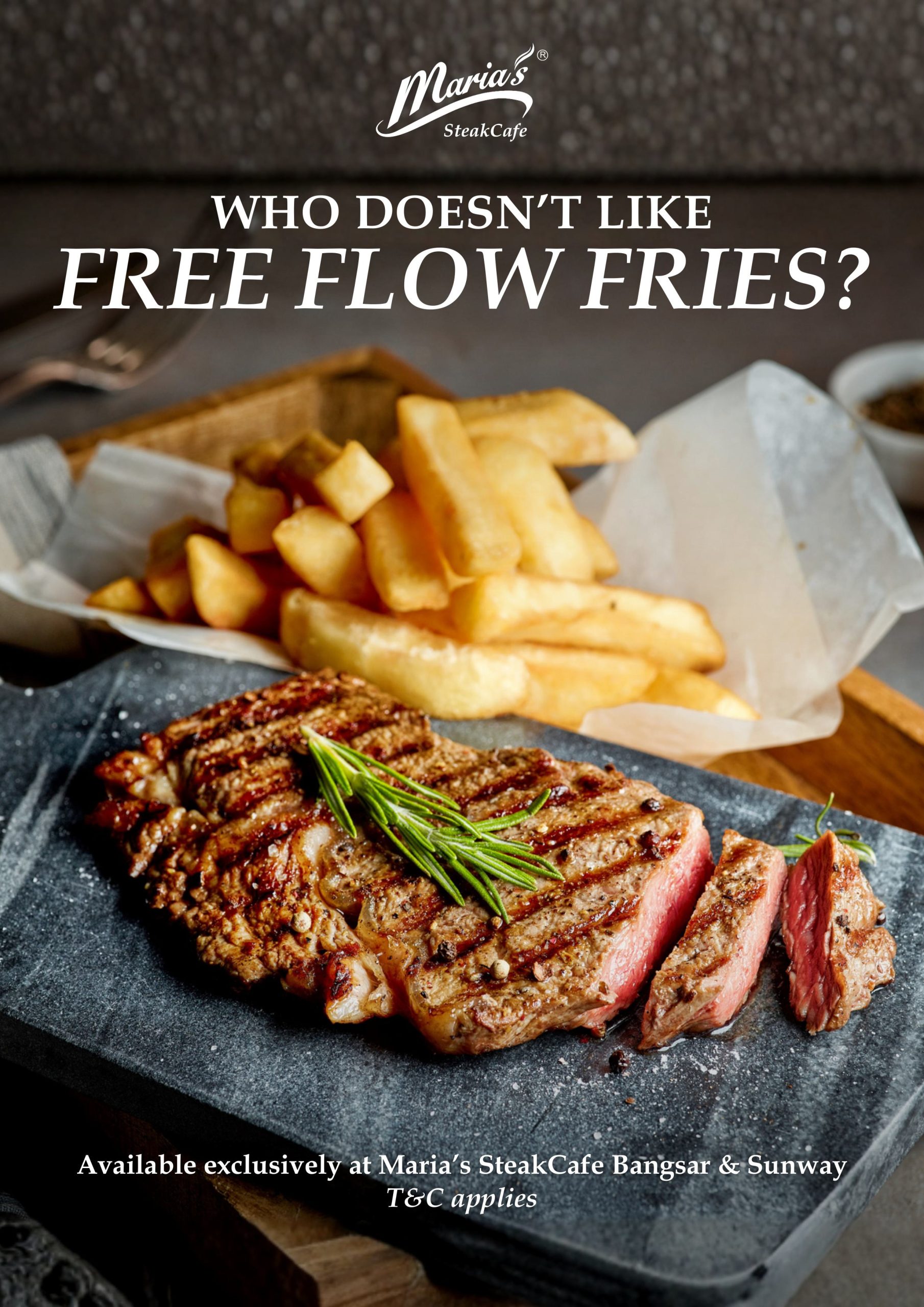 Steak Frites A4 Website